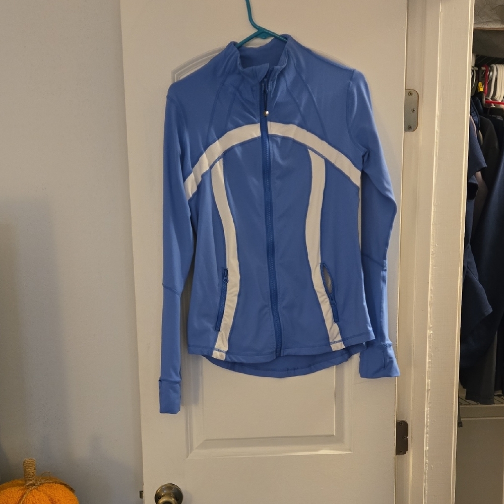 lululemon athletica Blue and White Jacket